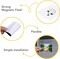 15 Pcs Magnetic picture frames for refrigerator 4x6Inch-Magnetic photo frames,White